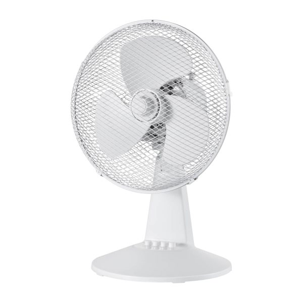 12 Inch Desk Fan White