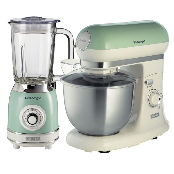 Ariete Vintage Blender & Stand Mixer Green