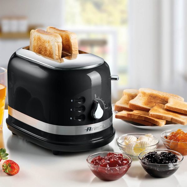 Moderna 2 Slice Toaster Black