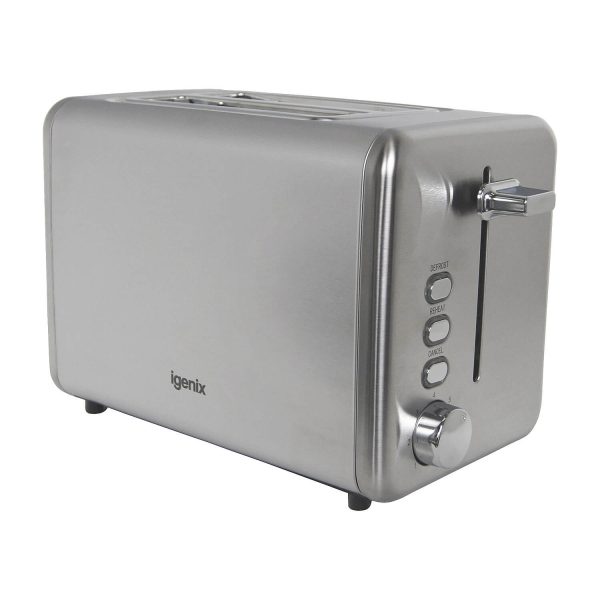 2 Slice Toaster Stainless Steel