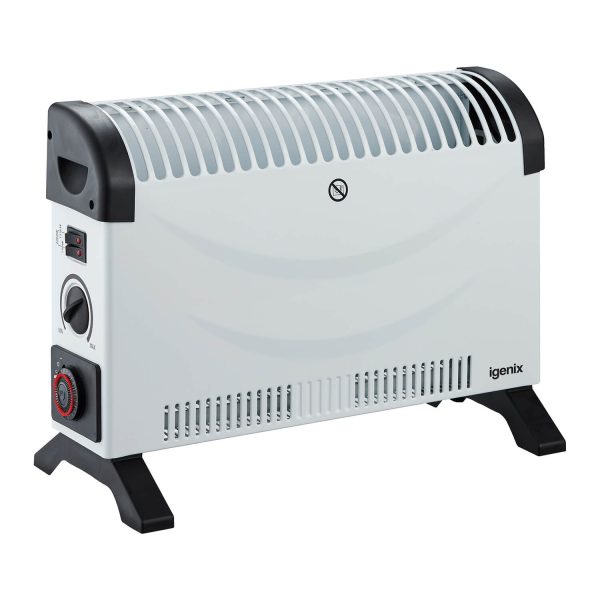 2Kw Convector Heater With 24H Timer White