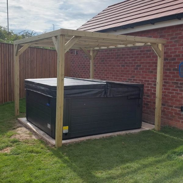 Heavy Duty Contemporary Pergola 300Cm X 300Cm