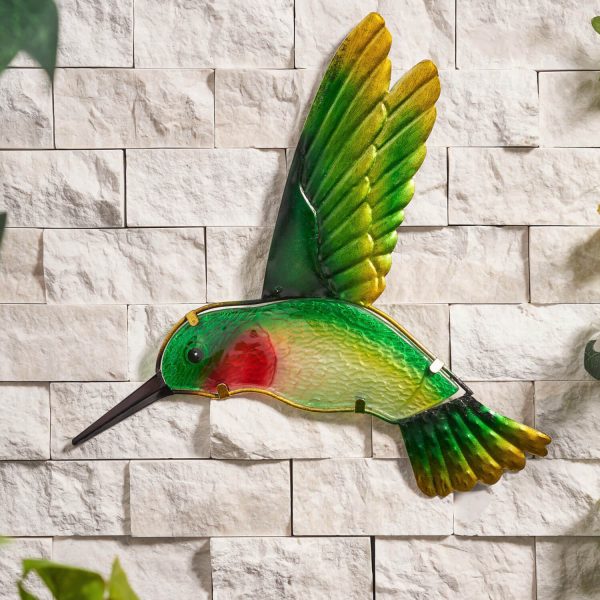 Green Hummingbird Wall Art