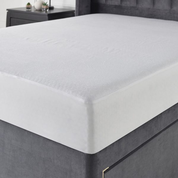 Terry Toweling Mattress Protector Single