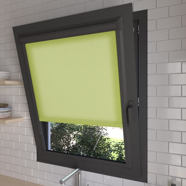 Burst Electric Lime Perfect Fit Dimout Roller