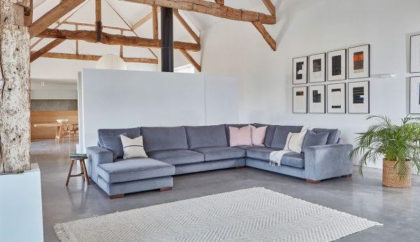 Ashdown U-Shaped Sofa with Left or Right Chaise