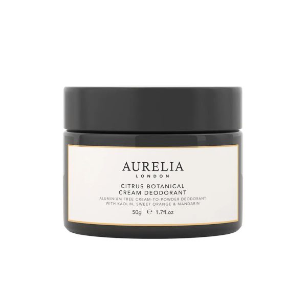 Aurelia London Citrus Botanical Cream Deodorant 50g