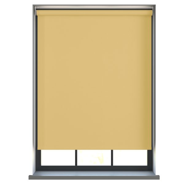 Amor Pastel Yellow Roller Blind