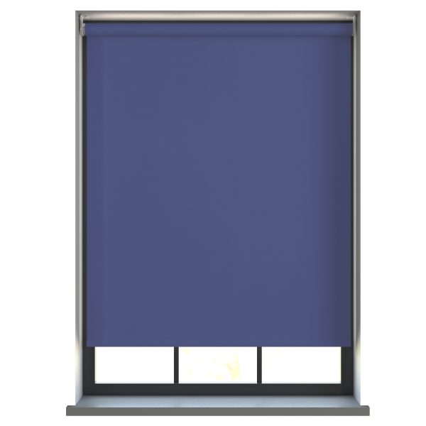 Amor Navy Blue Roller Blind