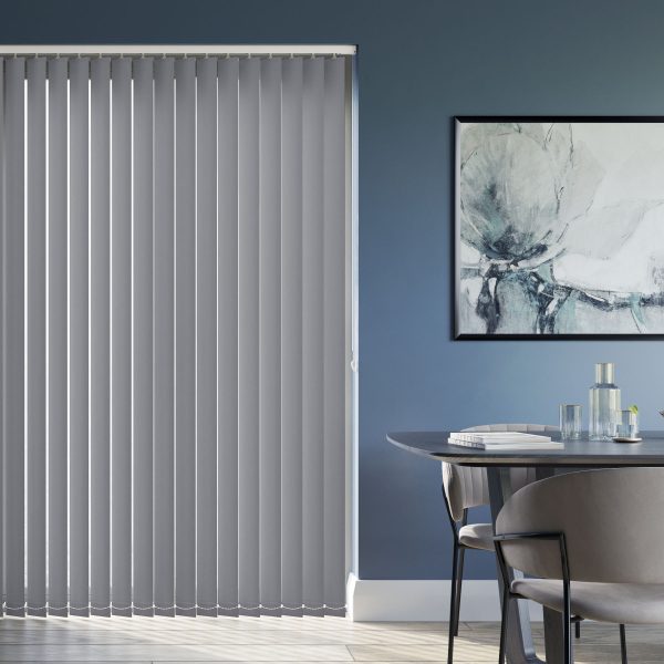 Amor Stormy Grey Vertical Blind