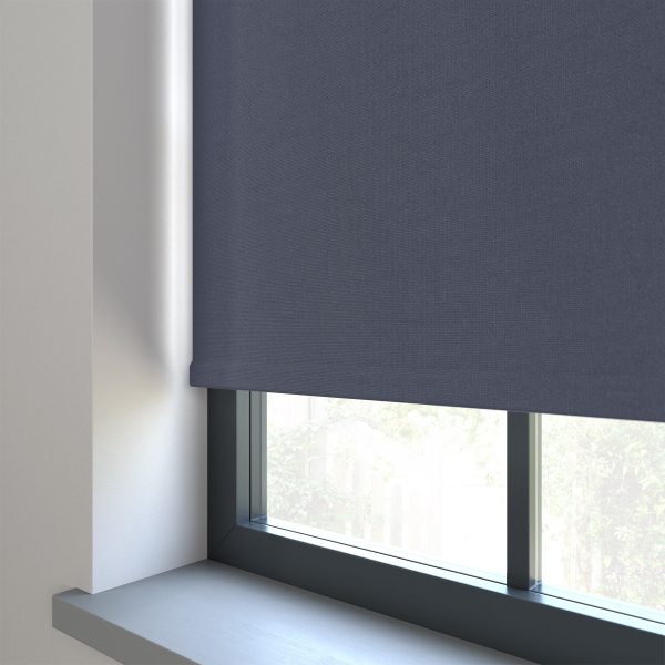 Amor Royal Blue - Electric Roller Blind