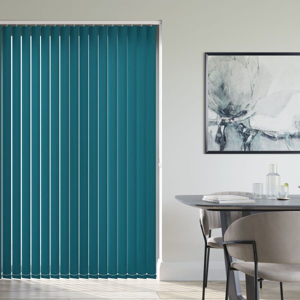 Amor Ocean Green Vertical Blind