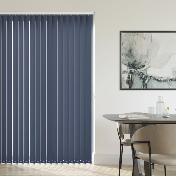 Amor Cobalt Vertical Blind