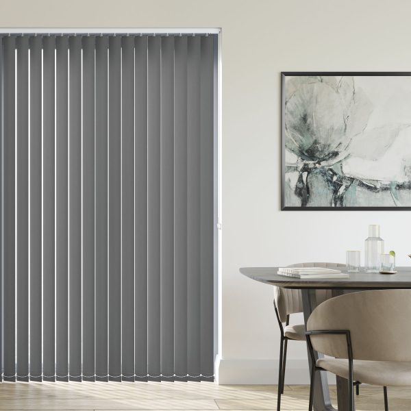 Amor Shark Grey Vertical Blind