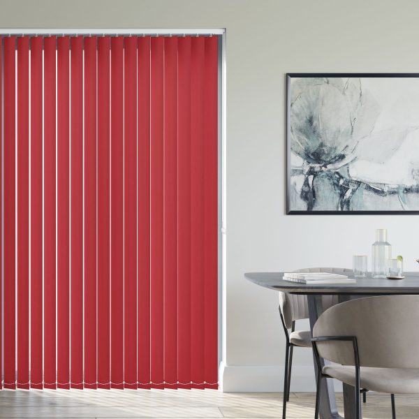 Amor Rouge Vertical Blind