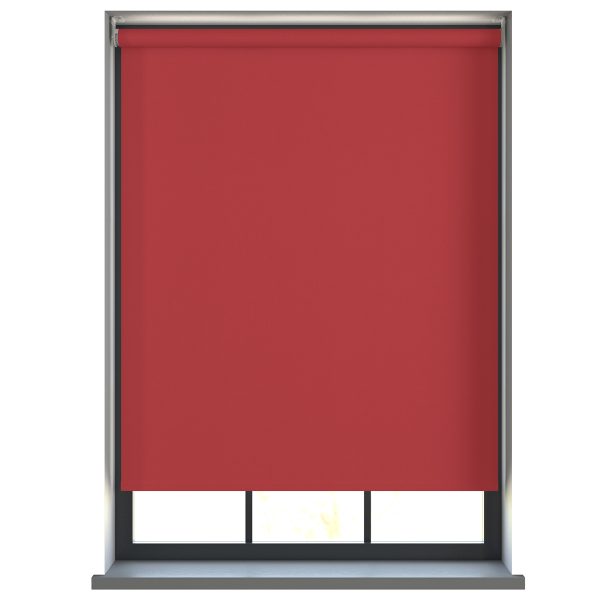 Amor Crimson Rose Roller Blind