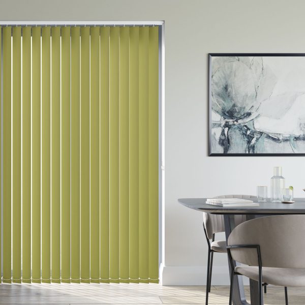 Amor Electric Lime Vertical Blind