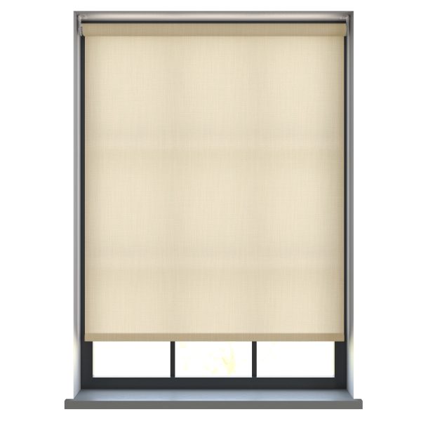 Woven Parchment Roller Blind