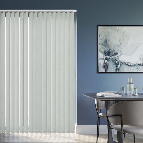 Woven Duck Egg Vertical Blind