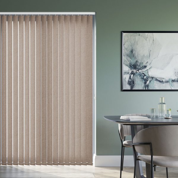 Lux Dark Koala Vertical Blind