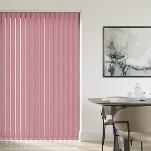 Lux Raspberry Vertical Blind