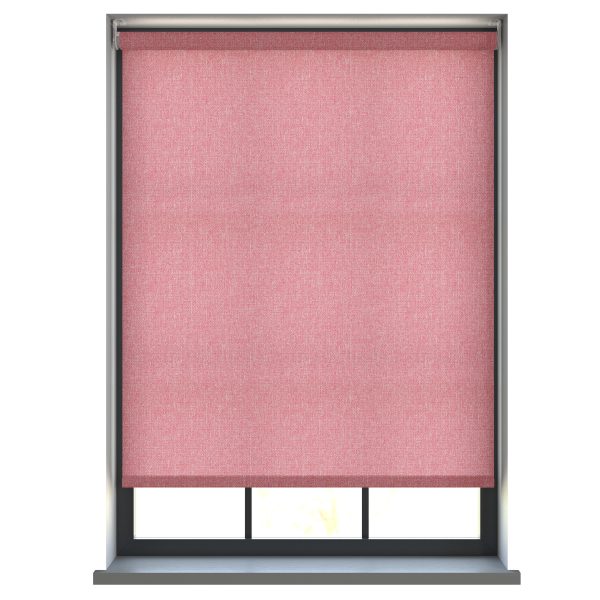 Lux Raspberry Roller Blind - No Blackout as per decora