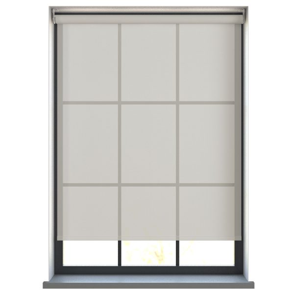 Haze Soft Grey Voile Roller Blind