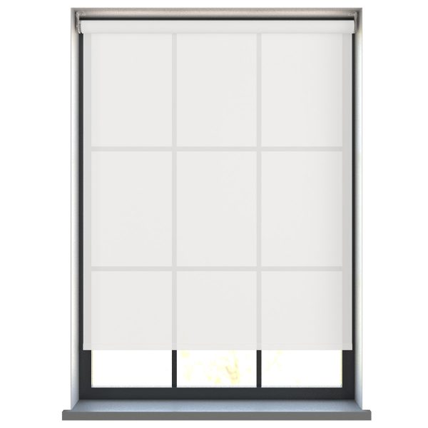 Voile White Roller Blind