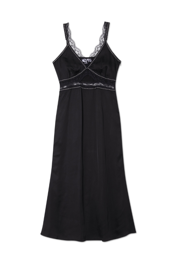 Women's Mimi Dress With Stud Trim in Black, Size 14 by Never Fully Dressed - Image 10