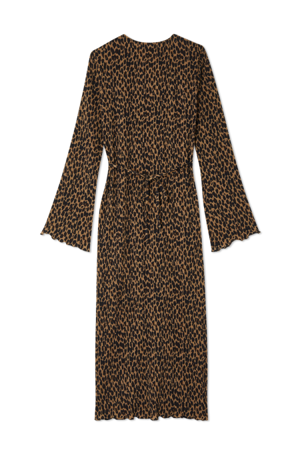 Women's Leopard Celeste Dress in Brown, Size 8 by Never Fully Dressed - Image 10