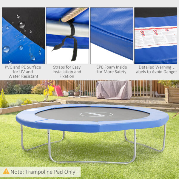 HOMCOM 10ft Trampoline Surround Safety Foam Pad   Aosom UK - Image 4