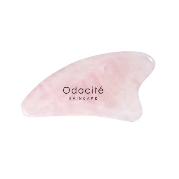 Odacite Crystal Contour Gua Sha Rose Quartz Beauty Tool