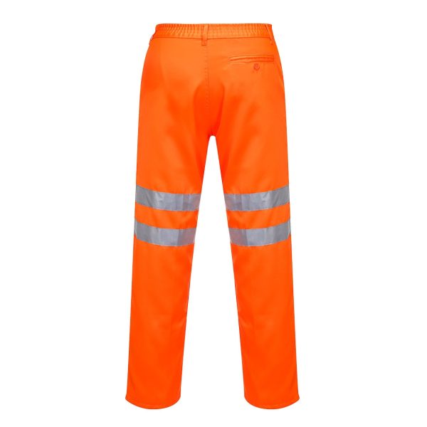 Portwest RT45 Hi-Vis Polycotton Trousers RIS-3279-TOM Regular - Image 2