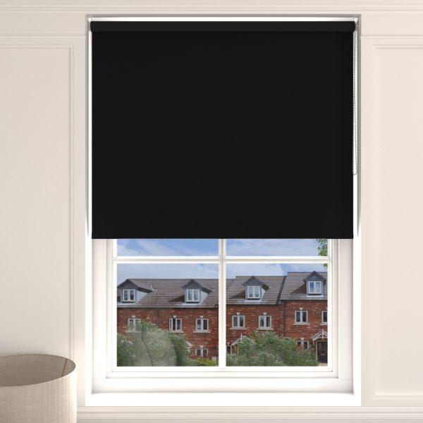 Palate Black Coal Roller Blind