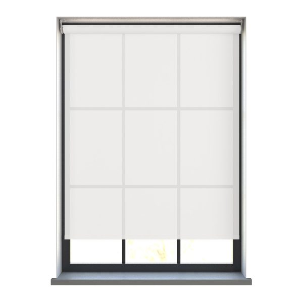 Pura White Voile Roller Blind