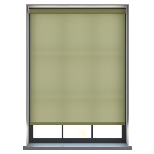 Burst Dried Sage Roller Blind