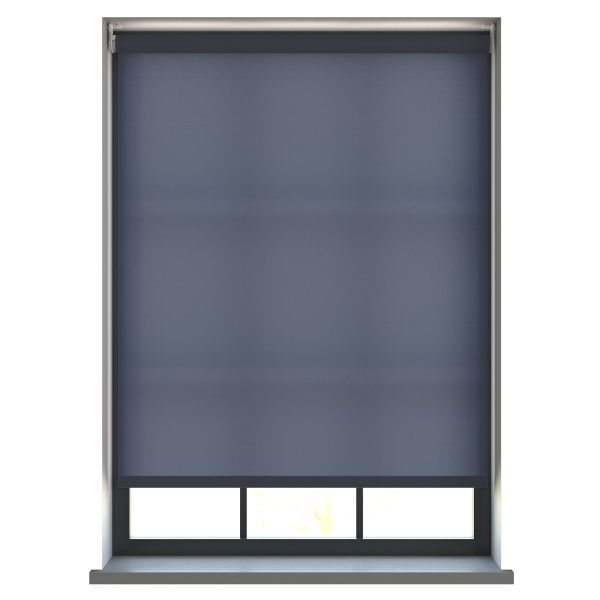 Burst Royal Blue Roller Blind