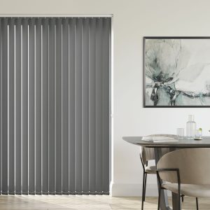 Burst Graphite Vertical Blind