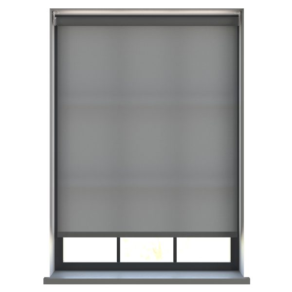 Burst Shark Grey Roller Blind