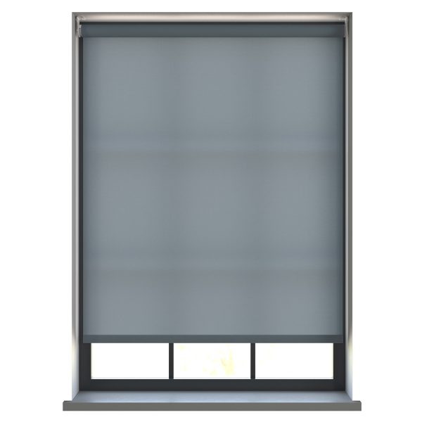 Burst Dolphin Grey Roller Blinds