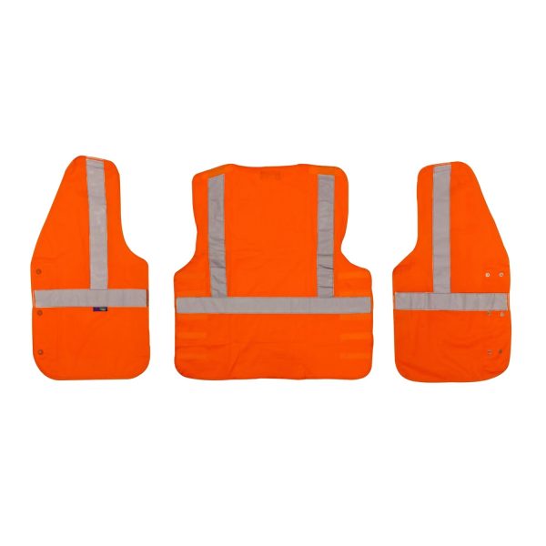 Supertouch 34581 Quick Release Hi-Vis Railway Waistcoat GO/RT3279 - Image 2