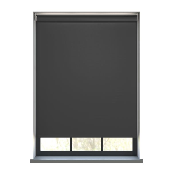 Gibson Jet Black Roller Blind