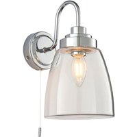 Ashbury 1 Light Wall Light - Chrome