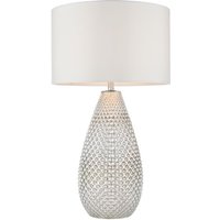 Livia Table Lamp - Silver