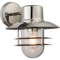 Jenson 1 Light Wall Light - Silver