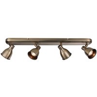 Westbury 4 Light Ceiling Bar - Antique Brass