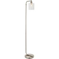 Toledo 1 Light Floor Lamp - Brushed Nikel