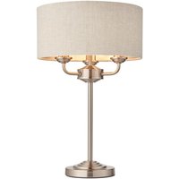 Highclere Table Lamp - Natural