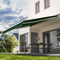 Outdoor Retractable Patio Awning Canopy for Window and Door