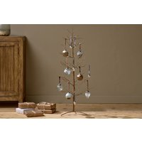 nkuku Charida Wire Tree | Christmas Decorations | Rust | Small